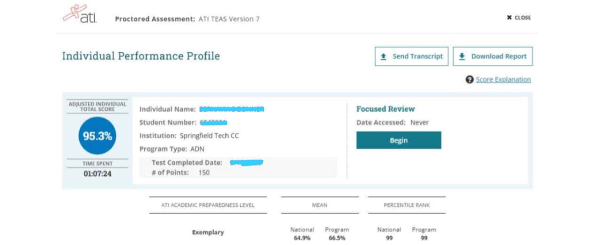TEAS Test Exam Screenshot 2